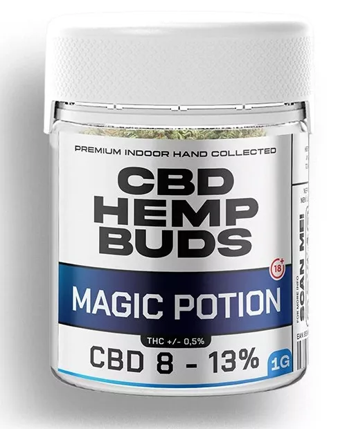 Magic Potion konopný květ s CBD 1g