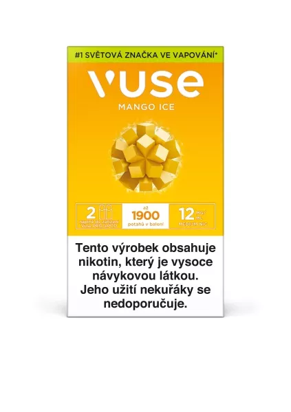 Náplň VUSE EPOD MANGO ICE PRO 12mg