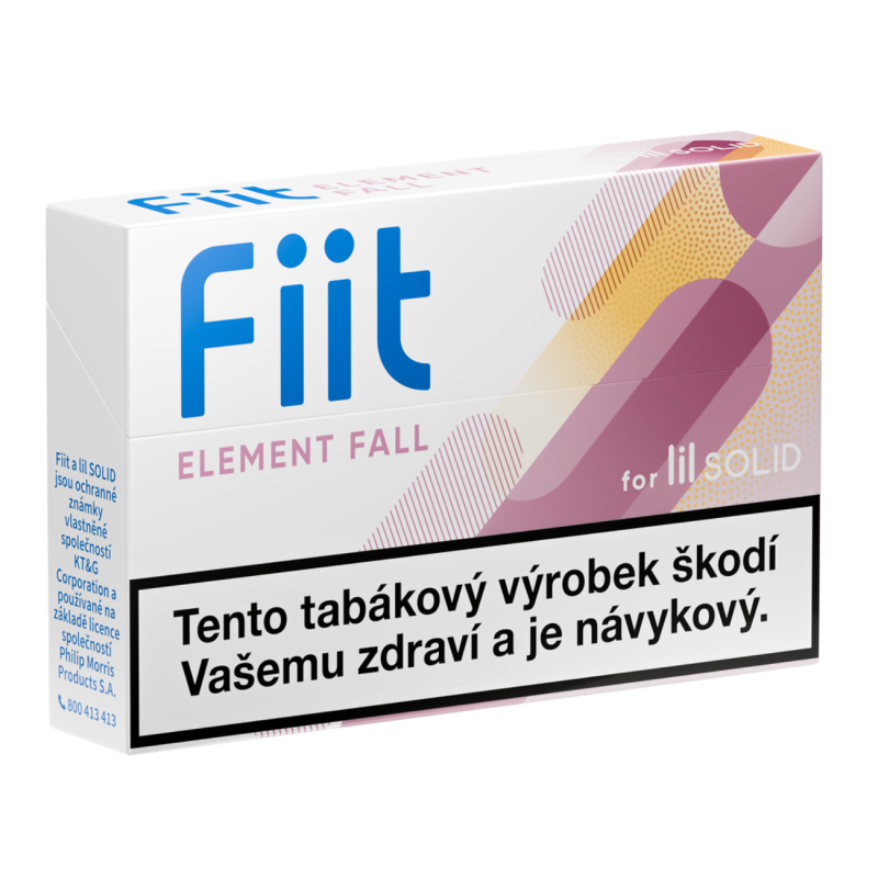 Náplně pro zahřívaný tabák Fiit Element Fall Philip Morris