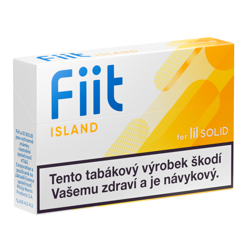 Náplně pro zahřívaný tabák Fiit Island Philip Morris