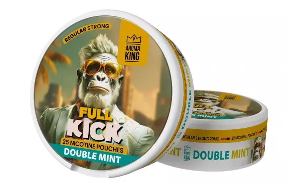 Nikotinové sáčky Aroma King FULL KICK Double Mint 20mg