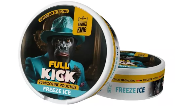 Nikotinové sáčky Aroma King FULL KICK Freeze Ice 20mg