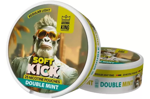 Nikotinové sáčky Aroma King Soft Kick Double Mint 10mg