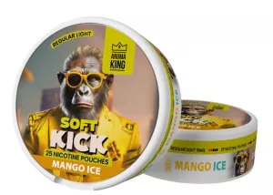 Nikotinové sáčky Aroma King Soft Kick Mango Ice 10mg