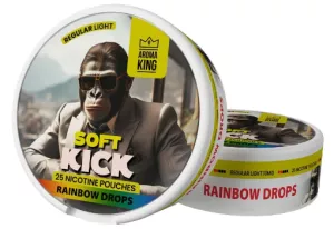 Nikotinové sáčky Aroma King Soft Kick Rainbow Drops 10mg