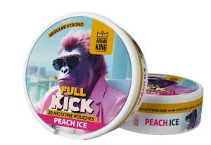 Nikotinové sáčky Aroma King Full Kick Peach Ice 20mg