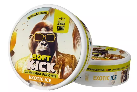 Nikotinové sáčky Aroma King Soft Kick Exotic Ice 10mg