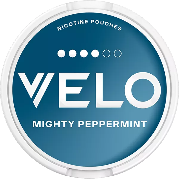 Nikotinové sáčky VELO Mighty Peppermint 10,9mg British American Tobacco