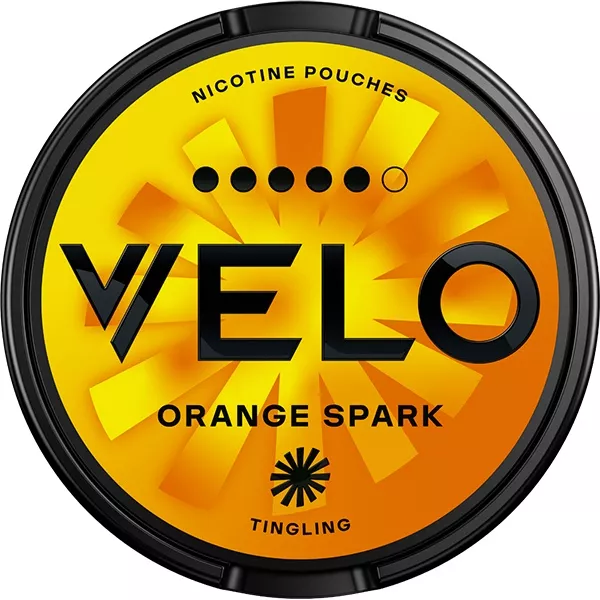 Nikotinové sáčky VELO Orange Spark 10,9mg British American Tobacco