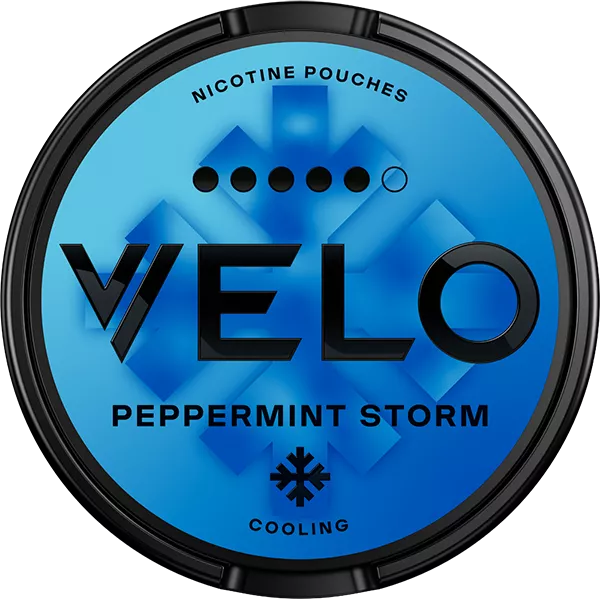 Nikotinové sáčky VELO Peppermint Storm 10,9mg British American Tobacco