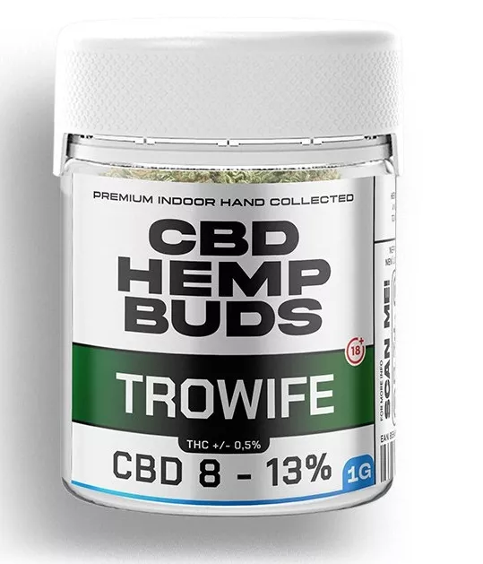 TroWife konopný květ s CBD 1g